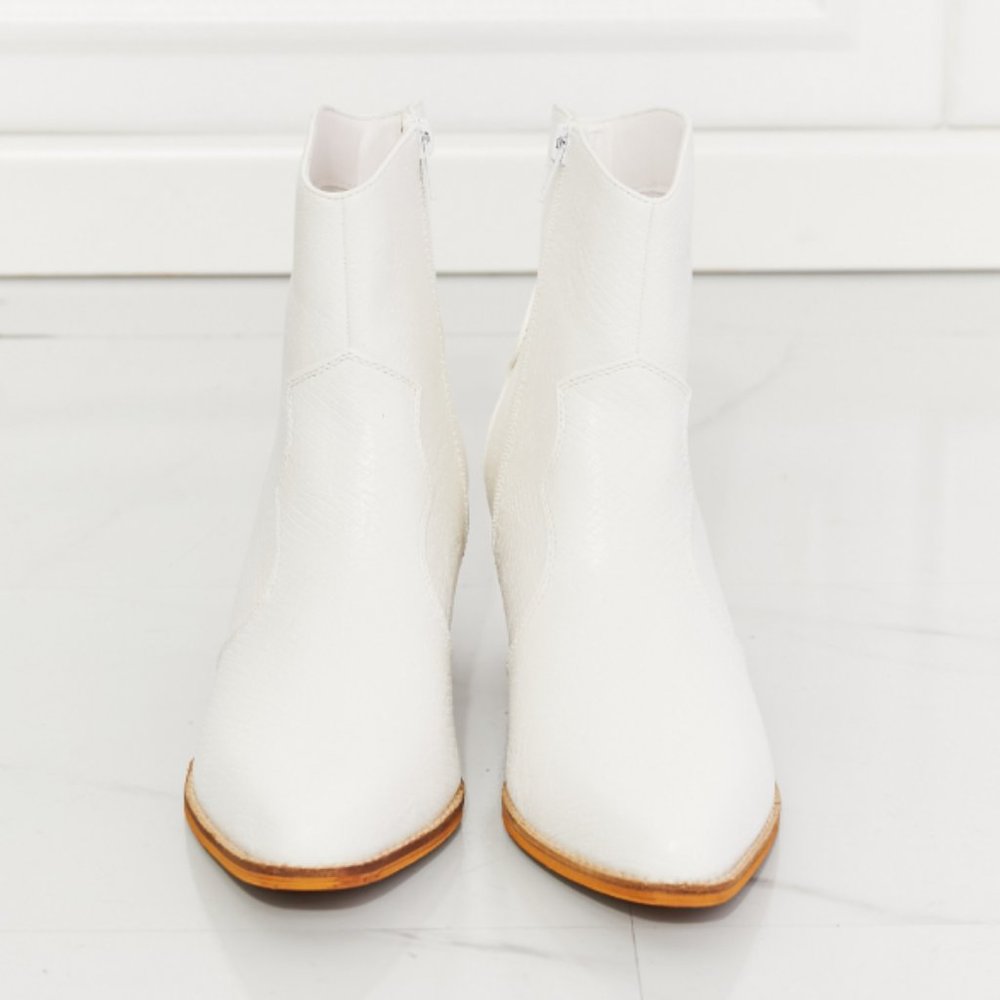 🌟NEW, CHIC*-  MMShoes Watertower Town Faux Leather Western Boots OFFERS WELCOME - Picture 4 of 7